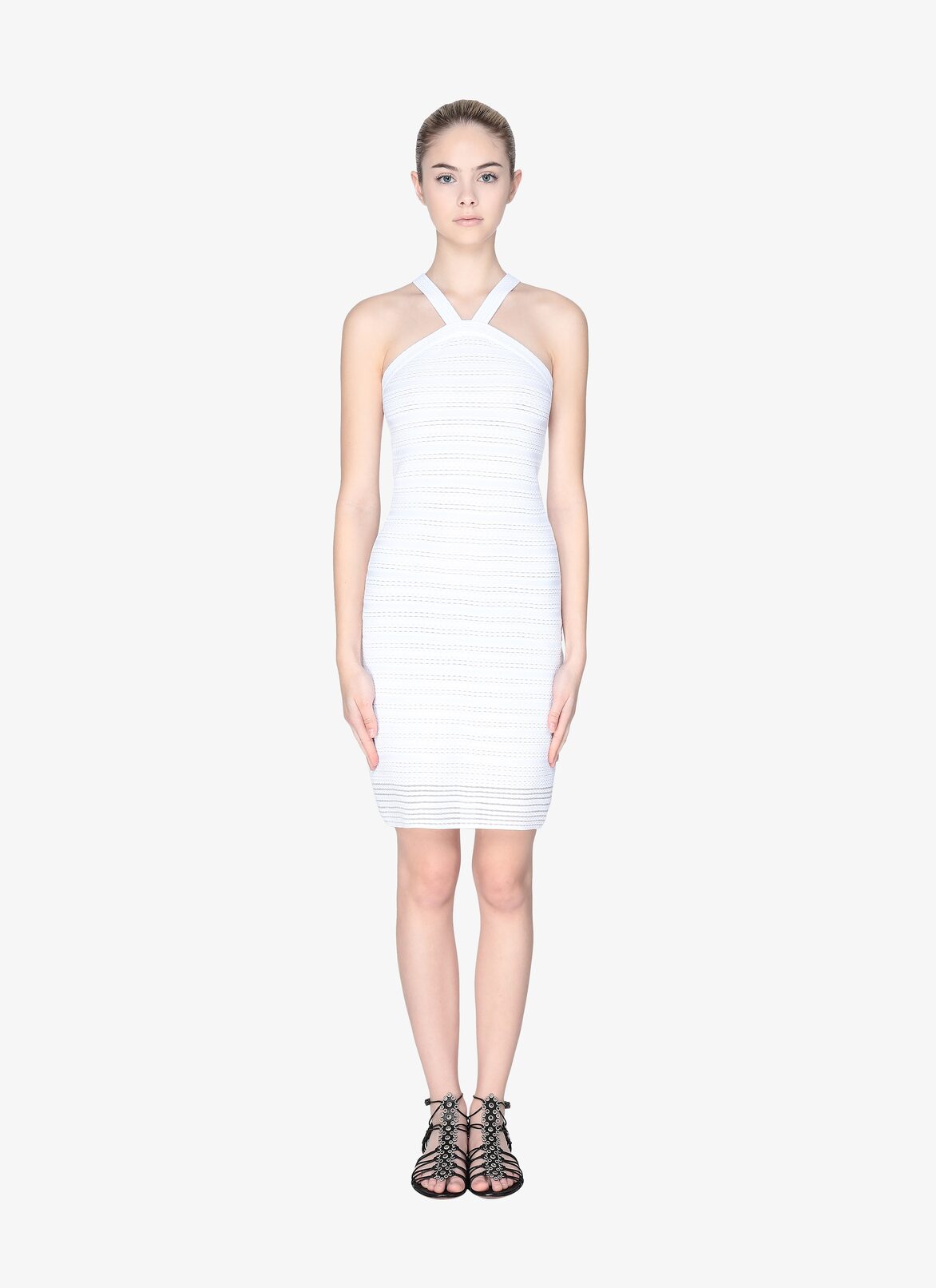 Halter Dress ALAÏA WHITE HALTER DRESS